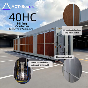 Conteneur Crypto Mobile Refroidi par Air de 40 pieds Zcash Zec 151.2msol Z15 Pro Capacité 500.4kw Profit Net Quotidien de 4629 USD Standard Haut de Gamme - Product Image 6
