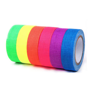 <span class=keywords><strong>Ruban</strong></span> adhésif EONBON sous lumière noire UV Fluorescent Neon Gaffer Blacklight Cloth Duct Tape - Product Image 3