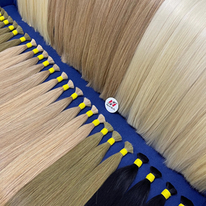 Grandes extensions de cheveux en vrac 100% cheveux vierges soyeux droits non transformés de la société Nasa - Product Image 1