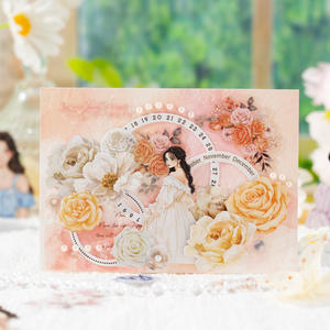 Paquete de 25 unidades/Paquete de pegatinas para ir <span class=keywords><strong>donde</strong></span> hay rosas, serie de personajes, manual de flores, pegatinas DIY - Product Image 1