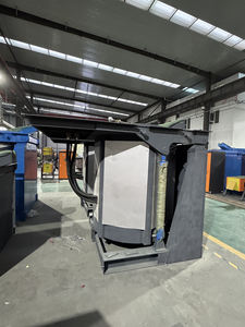 Four à induction entièrement automatisé de 200 kg, four à induction de 1,5 tonne, four à fusion de sel - Product Image 6