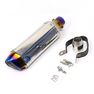 Silencieux d'échappement universel pour moto <span class=keywords><strong>Yoshimura</strong></span> R1000 R600 S750Z longueur 370mm, GSX-S1000 d'échappement en acier inoxydable - Product Image 3