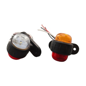 Piezas de Sistema de Iluminación para Camiones de Alta Calidad, Lámpara LED Circular de Doble Cara, Universal para Camiones - Product Image 1