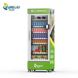 新技術AI搭載自動販売機 スマート無人食品・スナック・飲料自動販売機 - Product Image 1