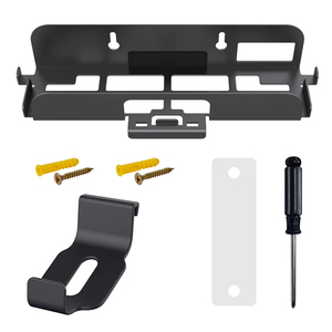 Universal Wall Mount Game Console Storage Bracket Space-Saving <strong>Controller</strong> <strong>Display</strong> Holder 2 Games for Nintendo for <strong>Switch</strong> Include - Product Image 1