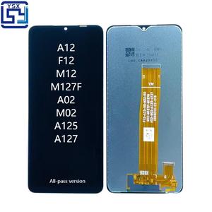 Điện Thoại Di Động <span class=keywords><strong>LCD</strong></span> Đối Với Samsung Cho Galaxy A12 M12 M127F A127 M02 Nhà Máy Giá Cho Nghiền Và Thay Thế Điện Thoại Di Động Màn Hình Điện Thoại - Product Image 1