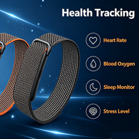 Pulsera Inteligente BT 5.2 de Fábrica al por Mayor, Multi Idioma, con APP Qwatchpro, Recordatorio de Llamadas, Monitorización de Salud y Actividad Física