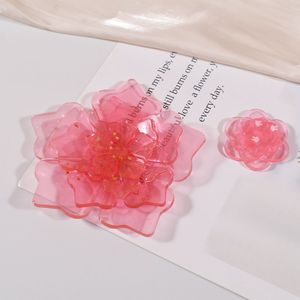 Mehrschichtige Blumen-Silikonform DIY Lotus Gänseblümchen Harz Schmuck Dekorative Gießform - Product Image 5