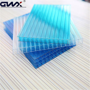 Prix usine Panneaux alvéolaires PC en polycarbonate résistant aux UV Feuilles <span class=keywords><strong>Plexiglas</strong></span> 4mm Panneau creux Toit d'entrepôt et stades - Product Image 2