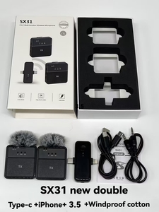 SX31 <strong>3</strong>-in-1 Wireless <strong>Microphone</strong> Camera Phone <strong>Computer</strong> Wireless <strong>Microphone</strong> Live Games Lapel Wireless <strong>Microphone</strong> - Product Image 6