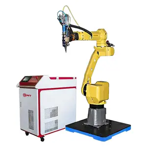 6 trục hàn tự động Cánh tay robot Ống ống kim loại Robot Thiết bị hàn laser thợ hàn