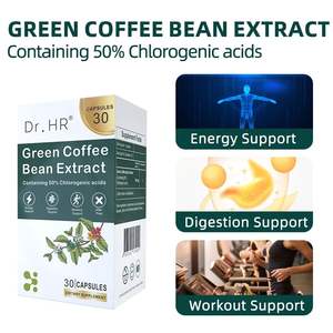 Yeşil Kahve Ekstresi Kapsülleri Klorojenik Asit Kilo Yönetimi Metabolizma Hızlandırıcı Stimüle Edici Olmayan Diyet Takviyesi Kapsül - Product Image 5