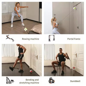 Caja de Resistencia Ajustable Multifuncional para Fitness con Cuerda de Tensión Retráctil - Product Image 6