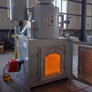 Incinérateurs de déchets médicaux, de carcasses animales et de déchets domestiques certifiés CE de 150 kg - Neufs. - Product Image 3