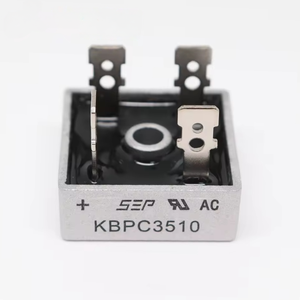 Snxron KBPC3510แรงดันสูงแรงดันสูงแบบเต็มคลื่นซิลิคอนวงจรเรียงกระแสแบบบริดจ์35A 1000V ผ่านรู25x25x15mm - Product Image 4
