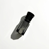 Flacon d'huile essentielle en verre haut de gamme avec compte-gouttes et roll-on 3ml/6ml/12ml, verre transparent avec impression sur surface gravée à l'acide