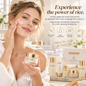 Siero di bellezza giorno e notte ODM con estratto di riso e collagene per il trattamento dell'acne, set coreano per la cura della pelle - Product Image 5