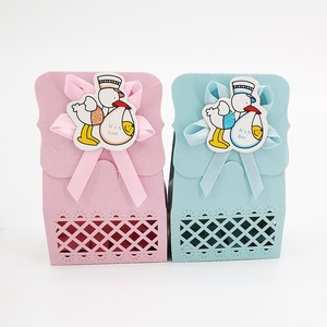 Lot de 12 boîtes à bonbons pour baby shower, jolies boîtes en papier pour garçon et fille, cadeaux de baptême, cadeaux d'anniversaire pour enfants, sacs à bonbons, fournitures pour fêtes et événements - Product Image 4