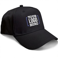 Casquette de baseball personnalisée GotPrint avec logo/texte brodé, design 6 panneaux, fermeture réglable, 100% coton, lavage à la main uniquement