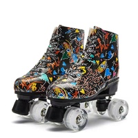 Chaussures de patinage à roulettes unisexes, chaussures de haute qualité à deux rangées de patins à roulettes, 2022 usine Offre Spéciale