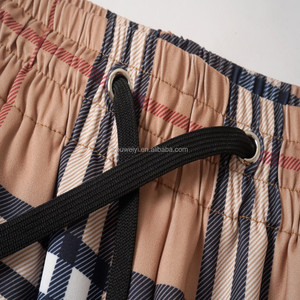 Pantalones Cortos de Diseñador con Bolsillos y Cordones Ajustables, Pantalones de Marca de Alta Calidad, Pantalones Cortos de Playa Color Caqui para Hombre, Moda Burb, Venta al Por Mayor - Product Image 5