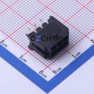 FWF30001-D06S22K6B Wire-to-Board Pin Header Through hole Component (THT),P=3mm Connector 2x3P 3mm Through Hole 6P - Product Image 1