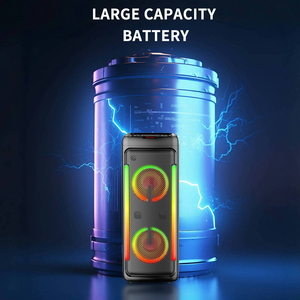 Zb85f Xách Tay DJ Bass Loa Chất Lượng Cao Không Thấm Nước Hoạt Động Loa Công Suất Cao Cho Các Bên Tốt Đôi Bass Loa Hộp - Product Image 5