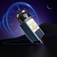 Machine de gravure laser en acier inoxydable intelligente et précise S9 90W, CNC DIY, logo de bureau, graveur laser à diode pour le bois