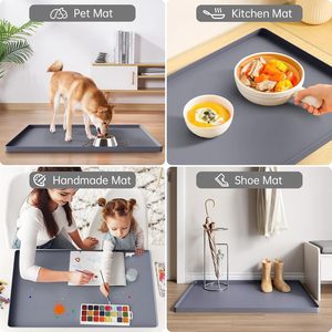 2025 New Arrival 100% Silicone Waterproof <strong>Cabinet</strong> Protector Mats under Sink <strong>Kitchen</strong> <strong>Cabinet</strong> <strong>Liner</strong> for Kitchenware - Product Image 6
