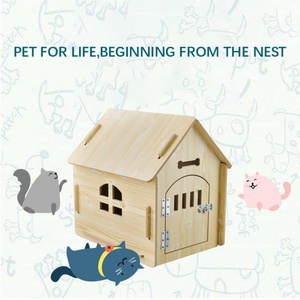 Hot <b>Sale</b> Detachable Wooden Pet Nest Kennel <b>Dog</b> Cat <b>House</b> - Product Image 4