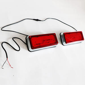 Lampe d'avertissement stroboscopique LED rouge super brillante à montage en surface pour camion <span class=keywords><strong>ambulance</strong></span> feux clignotants de sécurité 12V 24V chargeur - Product Image 3