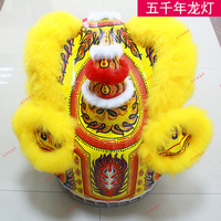 Lanterne Dragon Cinq Mille Ans, Danse du Lion Chinois LED, Lion du Sud, Chine Foshan, Dessin Animé, Opéra Traditionnel Chinois, Scène