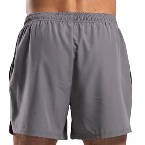Shorts de sport gris pour homme, séchage rapide, performance optimale, avec poches latérales, légers, pour la course, la gym et le fitness - Product Image 4