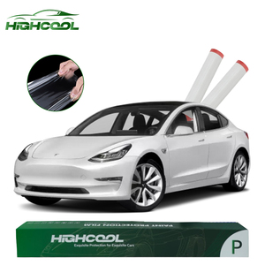 ฟิล์มกันรอยรถยนต์ HIGHCOOL TPU PPF ฟิล์มใสเคลือบเงา ป้องกันรอยขีดข่วน ป้องกันรังสียูวี ซ่อมแซมตัวเองได้ สำหรับปกป้องตัวถังรถยนต์ - Product Image 1