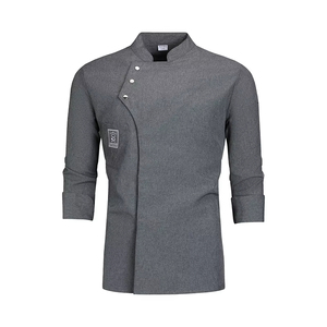 Servicio de comida Cocina Disfraz de cocina Pizzaiolo Chef Uniforme Restaurante Cocinero Chaquetas Panadería Café Camarero Camarera Ropa DE TRABAJO - Product Image 3