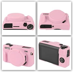 Ốp bảo vệ máy ảnh kỹ thuật số sản xuất số lượng lớn, in logo tùy chỉnh, chất liệu <span class=keywords><strong>silicon</strong></span> dành cho <span class=keywords><strong>Canon</strong></span> G7X Mark II - Product Image 5