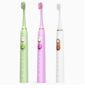 Cepillo de Dientes Electrónico Ultrasónico para Adultos, Aprobado por la ADA, Recargable para Viajes, 60 Días de Duración de la Batería, Diseño Moderno, Carga USB, EE. UU. - Product Image 1