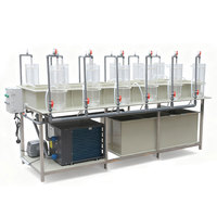 Système d'incubation de pots à œufs en PP de qualité alimentaire durable Cowater, modèle optimal pour les opérations d'écloserie de poissons à petite échelle CW-FH-05
