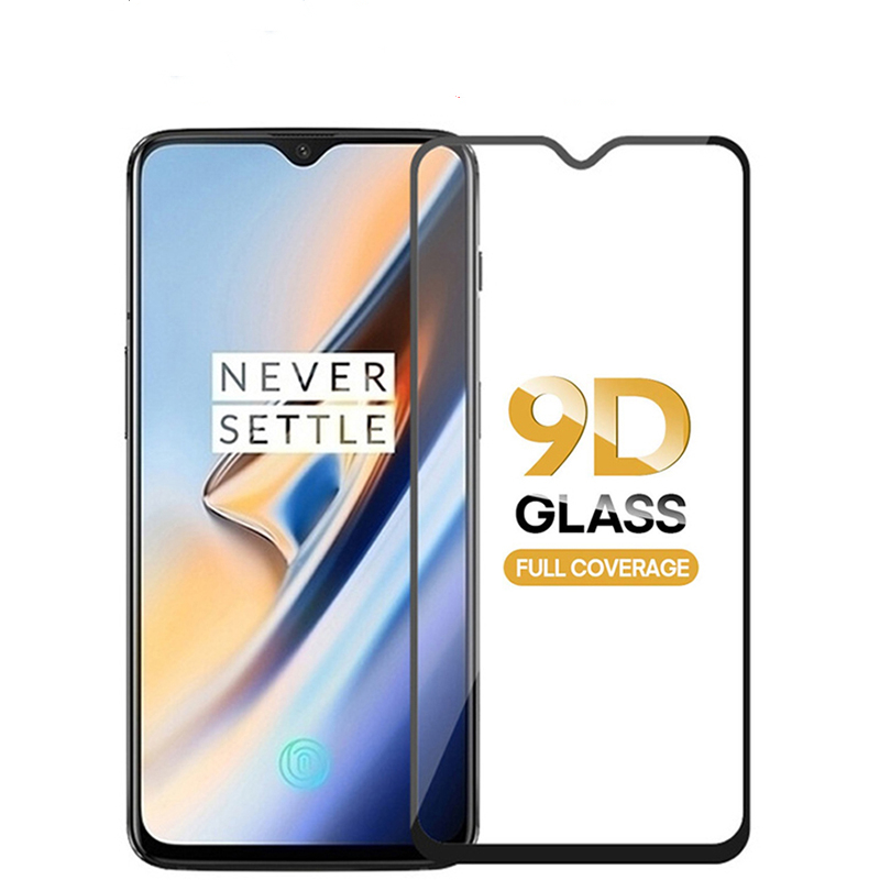 Прозрачное закаленное стекло 9D с полным покрытием, пленка для защиты экрана Onepuls 7T, полная проклейка