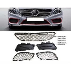 Accessoires de voiture pour <span class=keywords><strong>Mercedes</strong></span>-Benz Classe <span class=keywords><strong>CLS</strong></span> W218, calandre de pare-chocs avant, grille de ventilation, cadre de feux antibrouillard 2188851923 <span class=keywords><strong>2023</strong></span> - Product Image 2