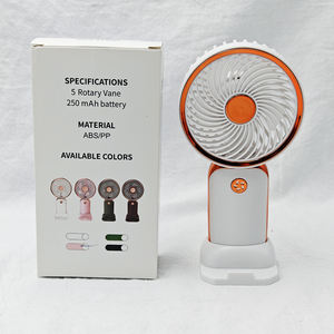 Mini ventilateurs portables rechargeables par USB à étiquette privée en gros, ventilateur de séchage pour cils d'été - Product Image 6