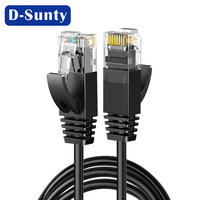 Câble réseau Ethernet souple et fin CAT7 RJ45 UTP 28AWG avec gaine PVC, couleur personnalisée, conducteur 100% BC