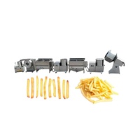 Orangemech Bahasa Perancis Kentang Goreng Mesin Pengiris Kentang Goreng Lini Produksi Otomatis
