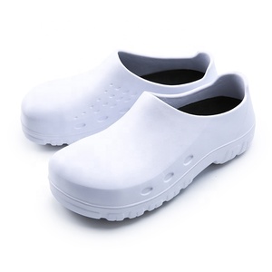 Luce bianca morbida EVA zoccoli resistenti all'olio in gomma antiscivolo <span class=keywords><strong>scarpe</strong></span> da lavoro mediche punta in acciaio cucina cucina <span class=keywords><strong>cuoco</strong></span> <span class=keywords><strong>scarpe</strong></span> da Chef - Product Image 5
