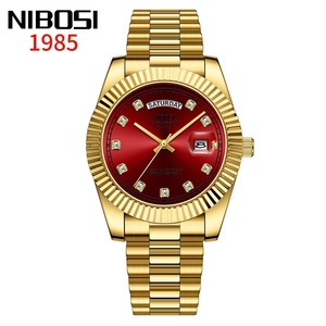 Montre à quartz pour homme NI2627, montre de luxe de marque supérieure, montre Miyota pour homme, montre en acier étanche, montre homme, Reloj Hombre - Product Image 1