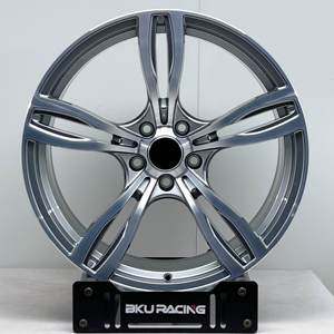 Rines Forjados Bku 5x120 de 18, 19 y 20 Pulgadas, Plateados, Paralelos, de Aleación, para Autos de Carreras BMW M3 M5 M6 F12 F13 E60 F10 E39 343M - Product Image 3