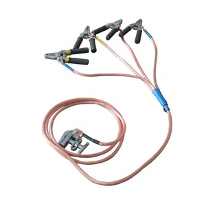 Yüksek kaliteli Hv taşınabilir topraklama ekipmanları zemin kişisel güvenlik hattı topraklama hattı - Product Image 3