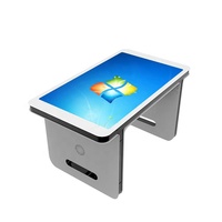 Table de jeu à écran tactile numérique de 55 "pouces avec système Win 10 intégré au PC pour les jeux de pêche et la publicité