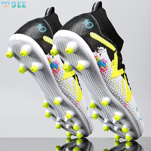 SeeMore Selection Chaussures de <span class=keywords><strong>rugby</strong></span> hautes et légères pour <span class=keywords><strong>femme</strong></span>, crampons de football, chaussures de football - Product Image 2