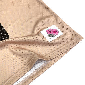 เสื้อฟุตบอลแนวสตรีทอเมริกันเสื้อฟุตบอลทรงโอเวอร์ไซส์ระบายอากาศตาข่ายพิมพ์ซับลิเมชันตามสั่ง - Product Image 4